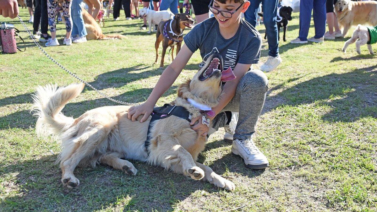 CIENTOS DE SANRAFAELINOS SE SUMARON A LA “CANINATA” PARA CONCIENTIZAR SOBRE EL BIENESTAR ANIMAL