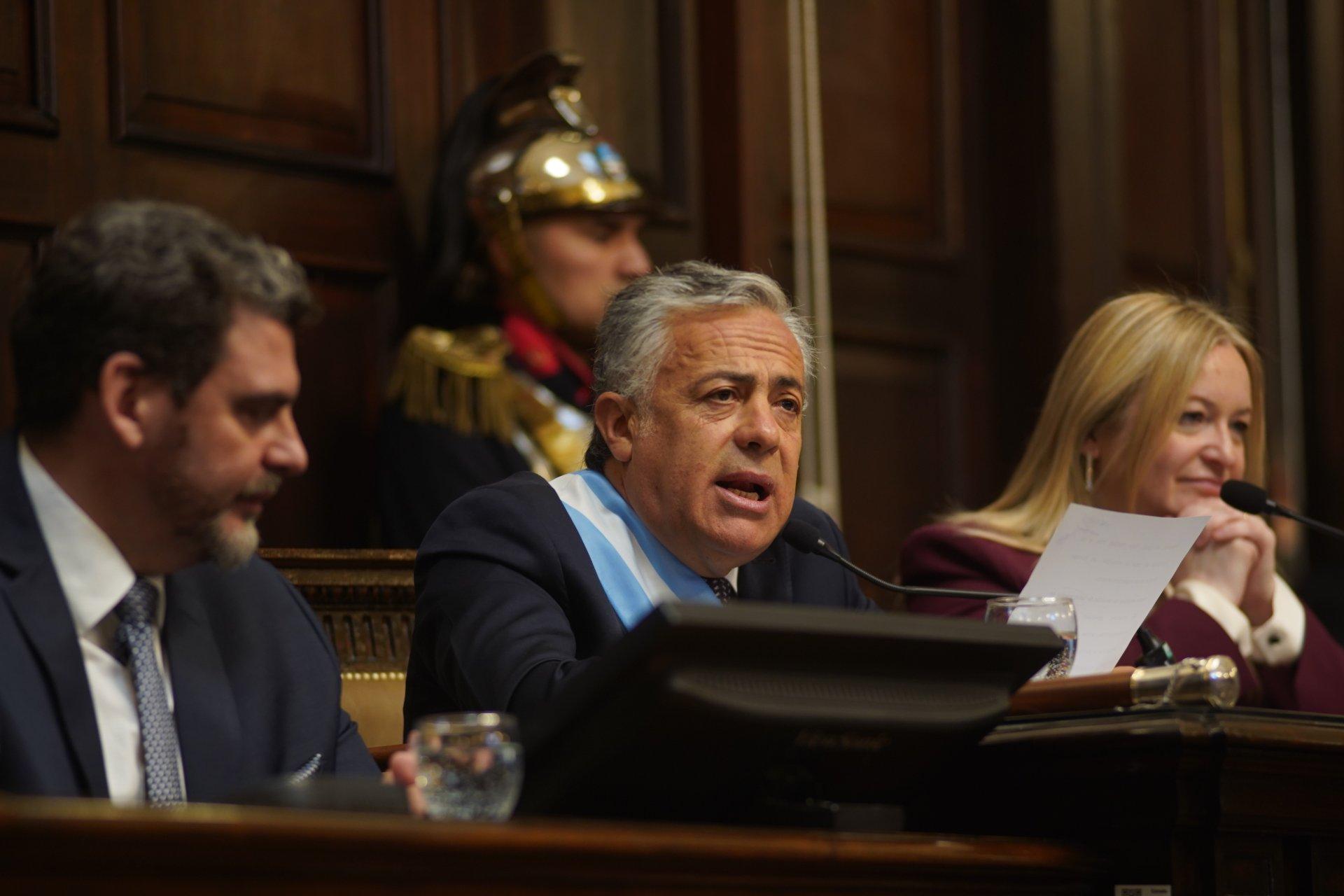 Alfredo Cornejo volvió a alinearse con Javier Milei y marcó el rumbo político de Mendoza